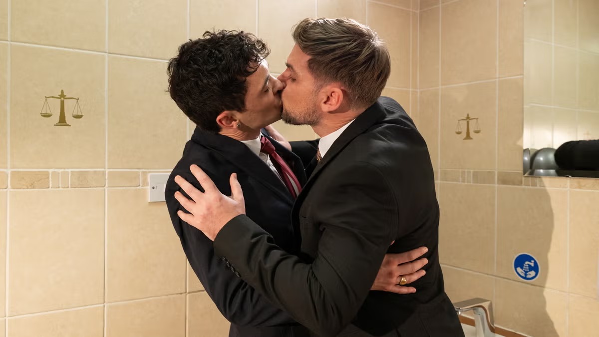 Hollyoaks’ James discovers Ste and Rex’s betrayal