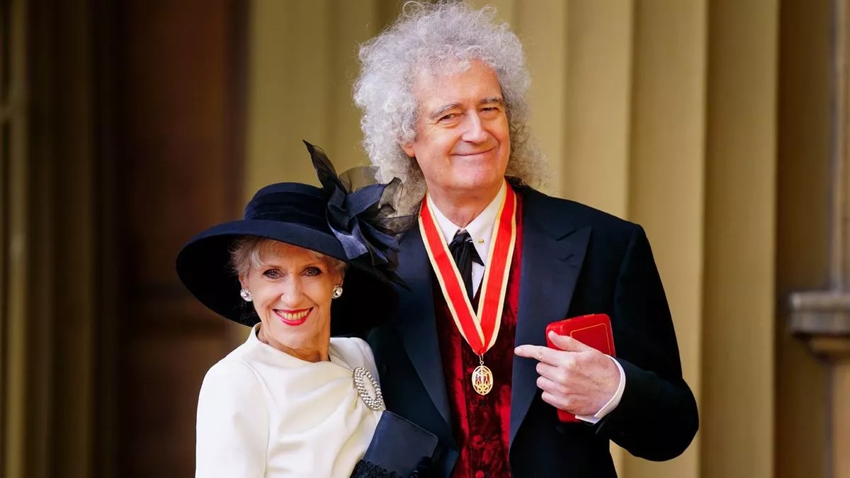 Brian May’s wife Anita Dobson shares health update after Queen icon suffered stroke