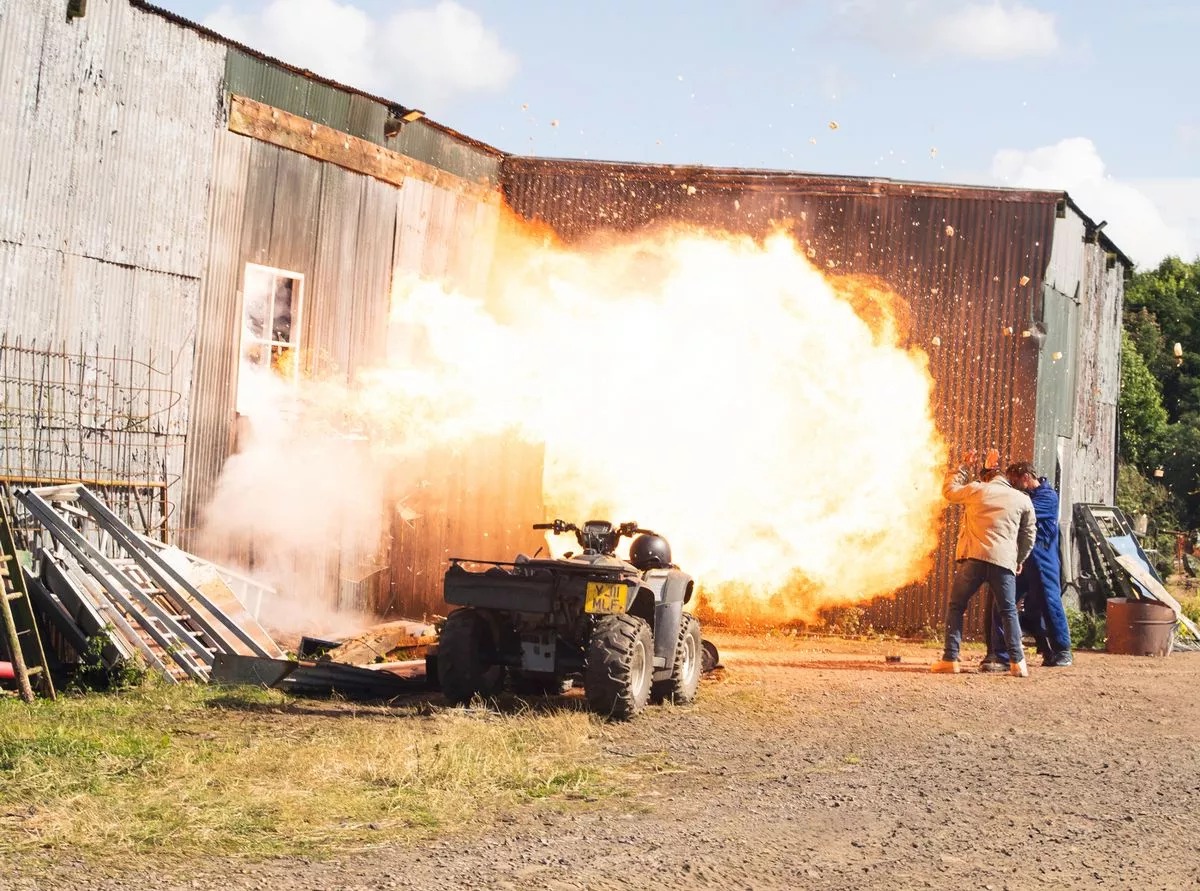 ITV Emmerdale spoilers: Barn explosion, heartbreaking exit and blackmail horror