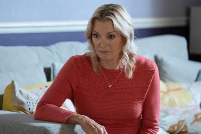 Kathy fears downfall in EastEnders as villain swoops back into the lives of the Six