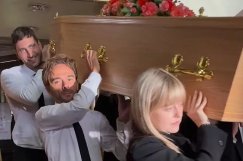 Coronation Street star jokes he’s ‘in bits’ as Jack P Shepherd admits funeral filming reality