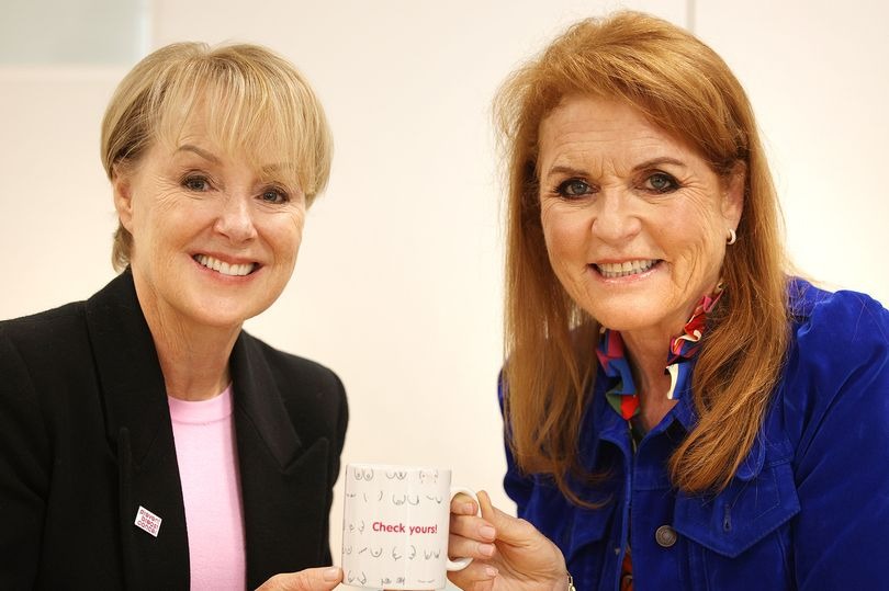 Duchess of York joins Coronation Street legend as she becomes patron of Manchester charity