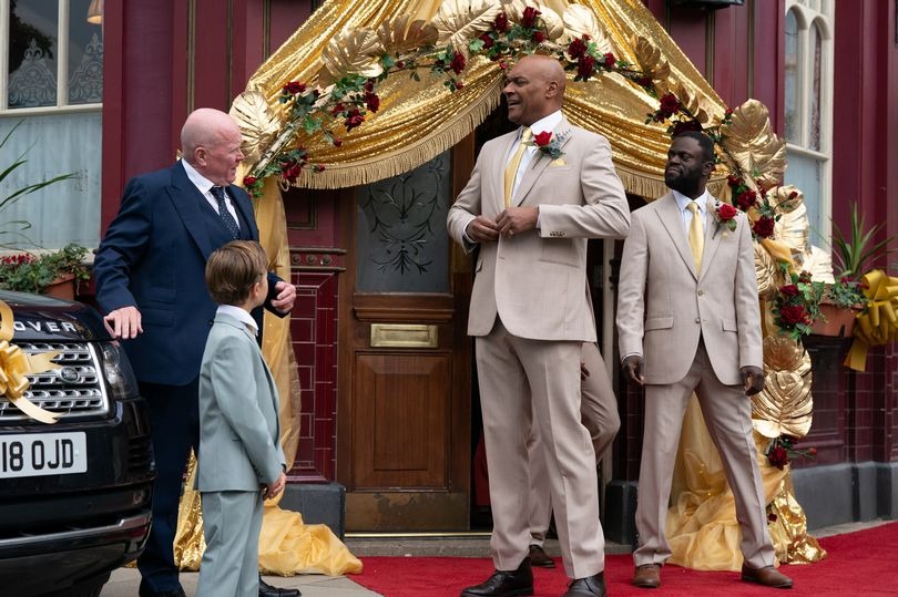 EastEnders wedding drama as Elaine’s trust test for George leads to hospital dash