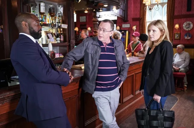 Wedding clash as Junior and Ian fight over Cindy in EastEnders