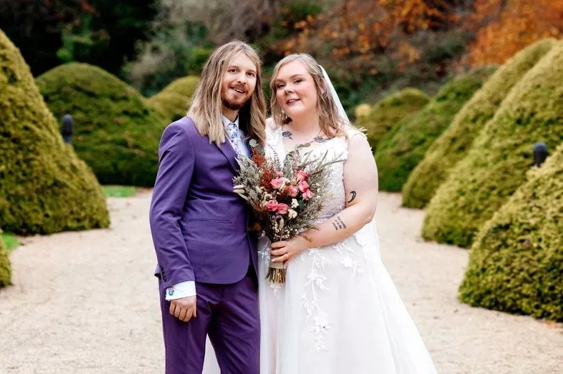 Emmerdale’s James Moore and Sophie Edwards’ stunning ‘non-traditional wedding’