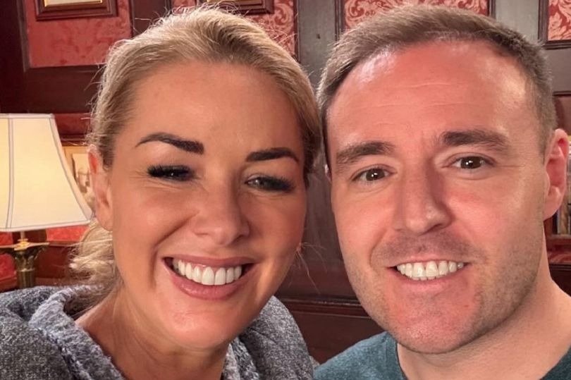 Coronation Street’s Claire Sweeney says ‘our winner’ as she shares glimpse into Alan Halsall’s return after I’m A Celebrity