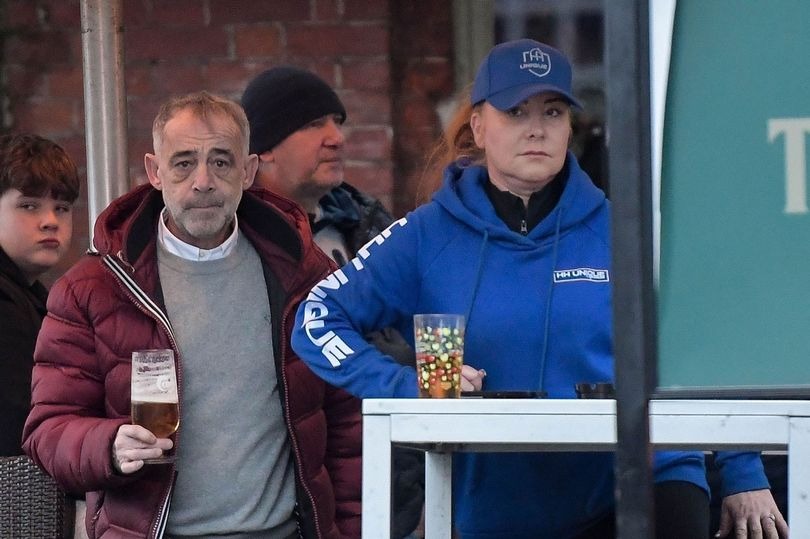 Corrie legend Michael Le Vell celebrates 60th in pub with rarely seen fiancée