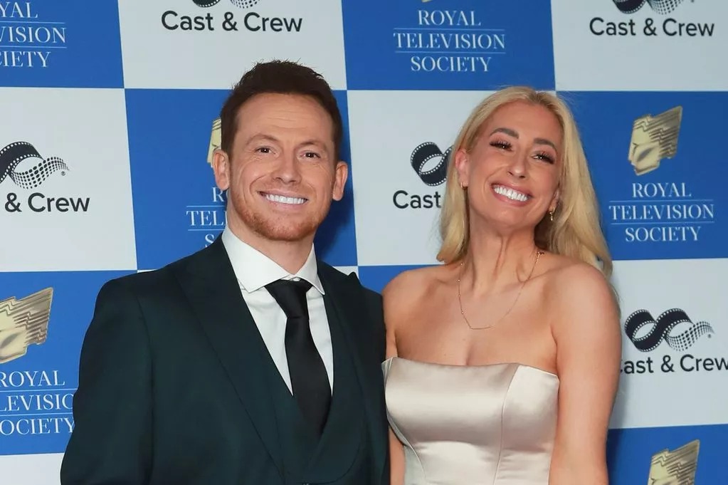 Joe Swash falls victim to Stacey Solomon’s festive pranks at home