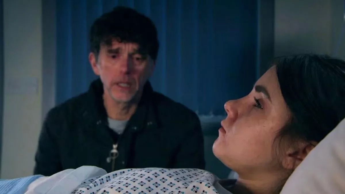 Emmerdale April star ‘confirms’ baby’s father amid devastating storyline